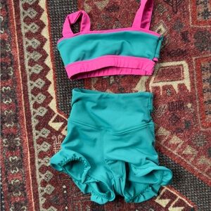 Tiger Friday Teal and Pink Set